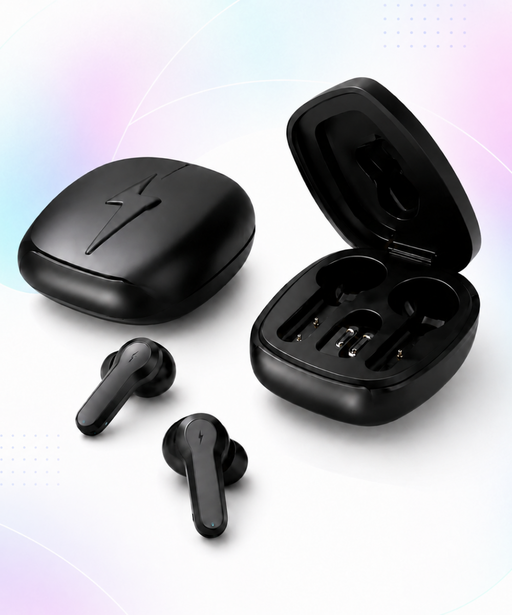Auriculares Bluetooth Gamer Ks35 Negro - Larga Duración