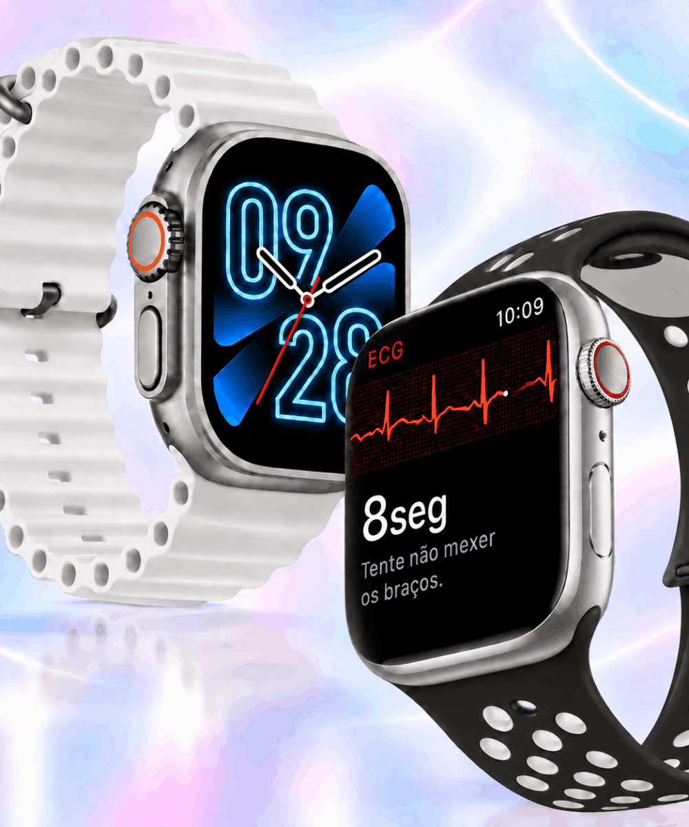 Combo Smartwatch Kd99 Sport + Malla De Silicona Negra